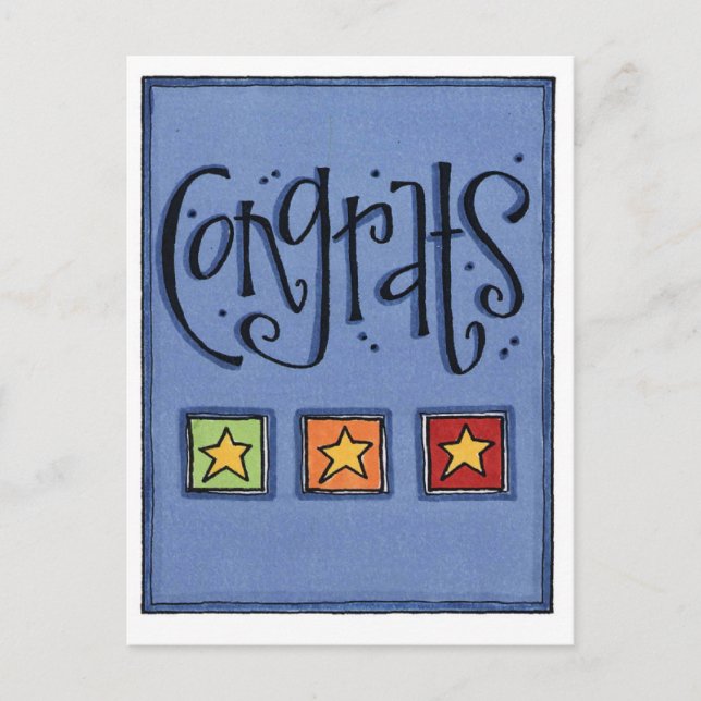 congrats card (Front)