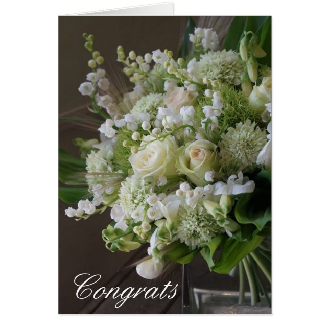 Congrats Card - Summer Spray (Front)