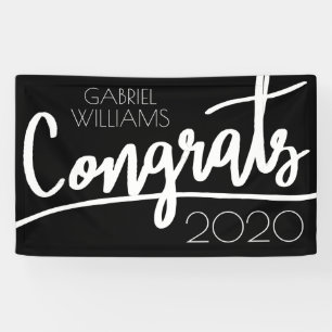 Congrats Class of   Add Name & Year Banner