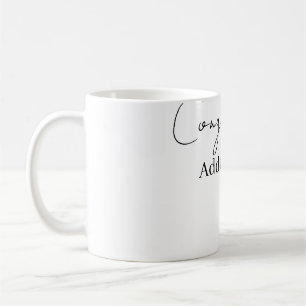 Congrats congratulations graduate name date  coffee mug
