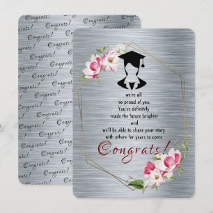 Congrats for the graduation card