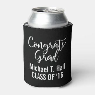 Congrats Grad Can Cooler