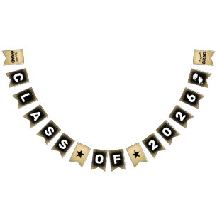 Congrats Grad Class of 2025 Bunting Flags