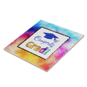 Congrats Grad Colours, Fun Tile