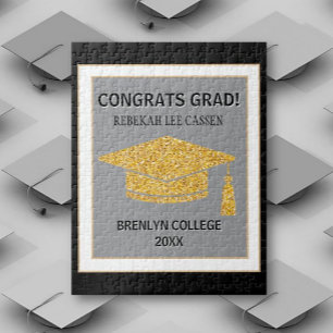 CONGRATS Grad! Fun Gift Jigsaw Puzzle
