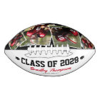 “Congrats Grad” Personalized Football Photo Gift