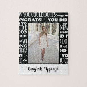 Congrats Grad Photo Jigsaw Puzzle
