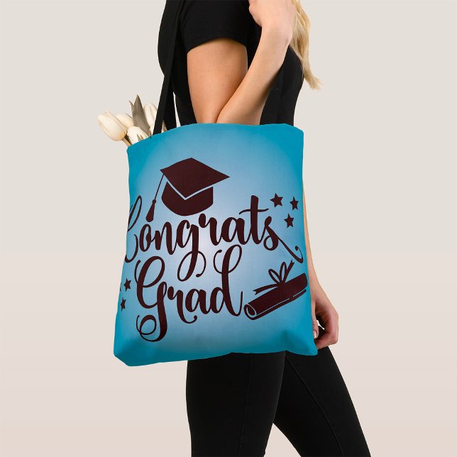 Congrats Grad Tote Bag (Creator Uploaded)