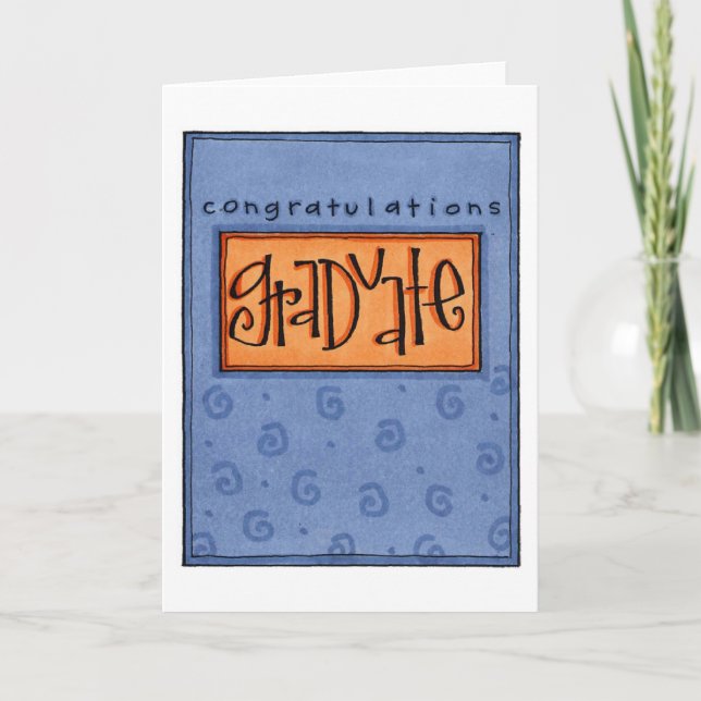 congrats graduate card (Front)