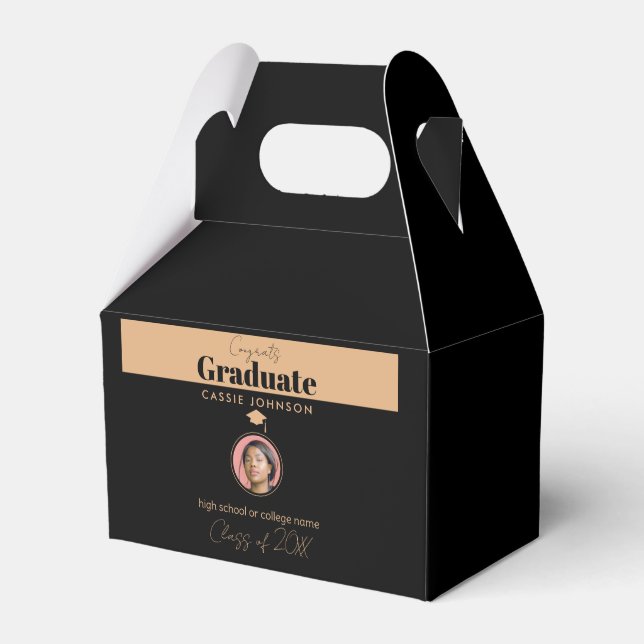 Congrats Graduate Class of 2023 Favor Box (Front Side)