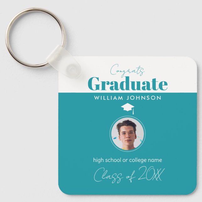Congrats Graduate Class of 2023 Keychain (Front)