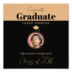 Congrats Graduate Class of 2023 Photo Print