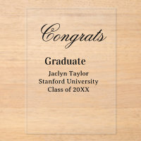 Congrats graduation name university name class of