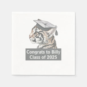 Congrats Graduation Personalized Napkin