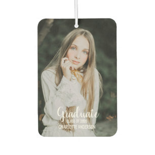 Congrats Graduation Photo Air Freshener