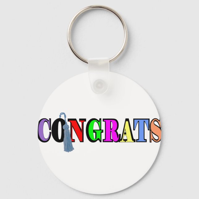 Congrats Keychain (Front)
