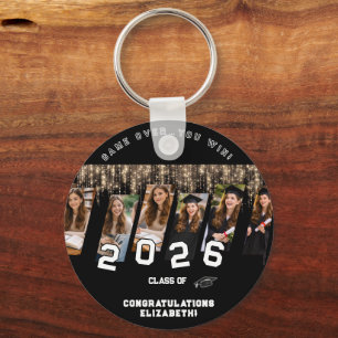 Congrats Name Party Graduation Class Off.. Favor  Keychain