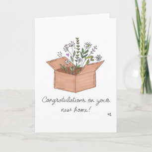Congrats New Home Card