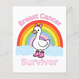 Congrats on Being a Breast Cancer Survivor Flyer