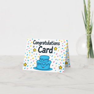 Congrats on First Sale , Funny Minimalist Greeting Thank You Card