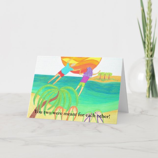 Congrats on Marriage Card (Front)