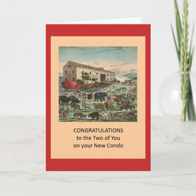 Congrats on New Condo - Fun Card (Front)