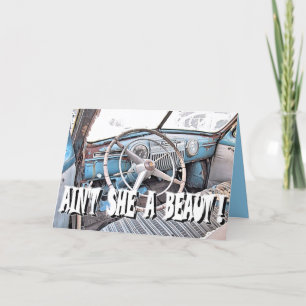 CONGRATS ON THE NEW CAR, Card