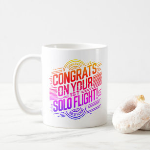 Congrats on your 1st Solo Flight Coffee Mug