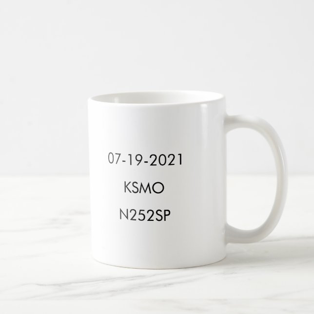 Congrats on your first solo - customizable mug (Right)
