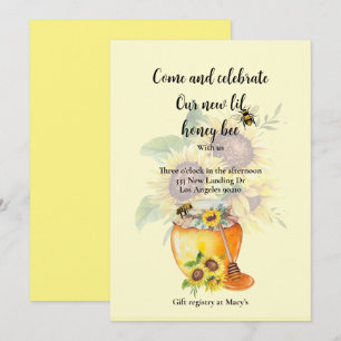 Congrats on your honey bee baby announcement