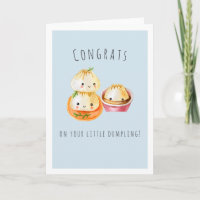 Congrats on Your Little Dumpling | New Baby