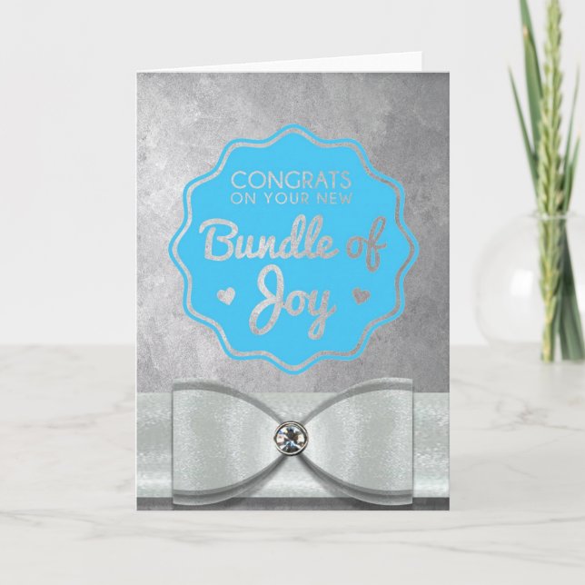Congrats on Your New Bundle of joy Card (Front)