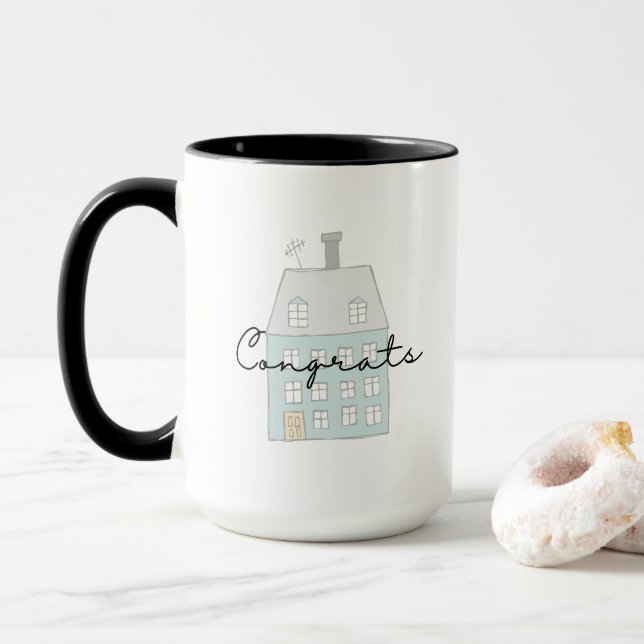Congrats On Your New Home Mug (With Donut)