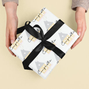 Congrats On Your New Home Wrapping Paper Sheets