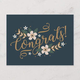 Congrats Postcard
