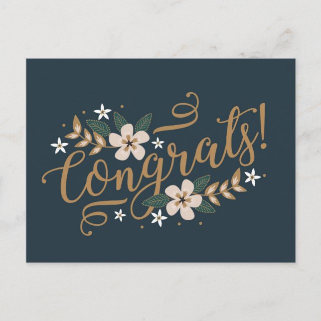Congrats Postcard (Front)