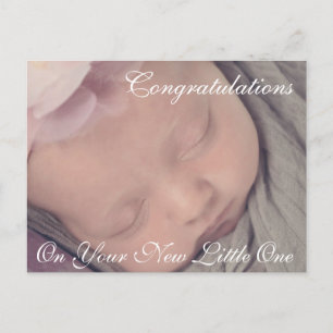 Congrats sur votre nouvelle carte de bébé