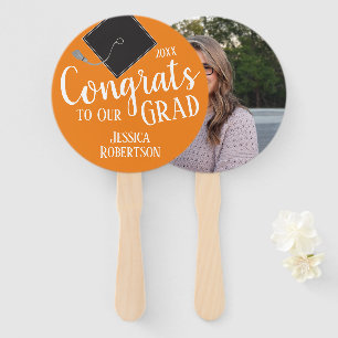 Congrats to Our Grad Class of 2024 Photo Hand Fan