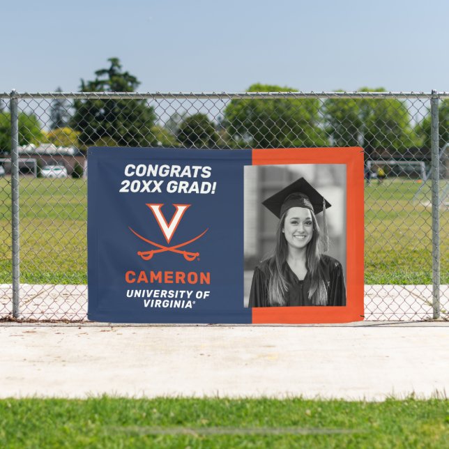 Congrats Virginia Cavalier Grad - Photo Banner (Insitu)