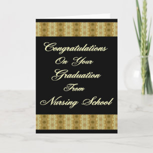 Congratuations On Your Graduation From Nursing Sc Card