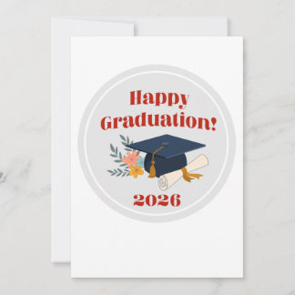 Congratulation Graduate 2026! greeting card