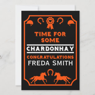 Congratulation Horseback Riding  Card