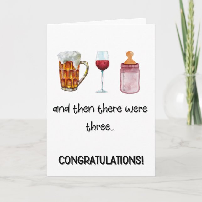 Congratulation New baby Card (Front)