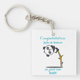 congratulation on new baby keychain