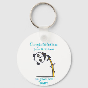 congratulation on new baby keychain