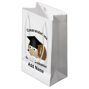 Congratulation on Your Graduation Hedgehog Small Gift Bag