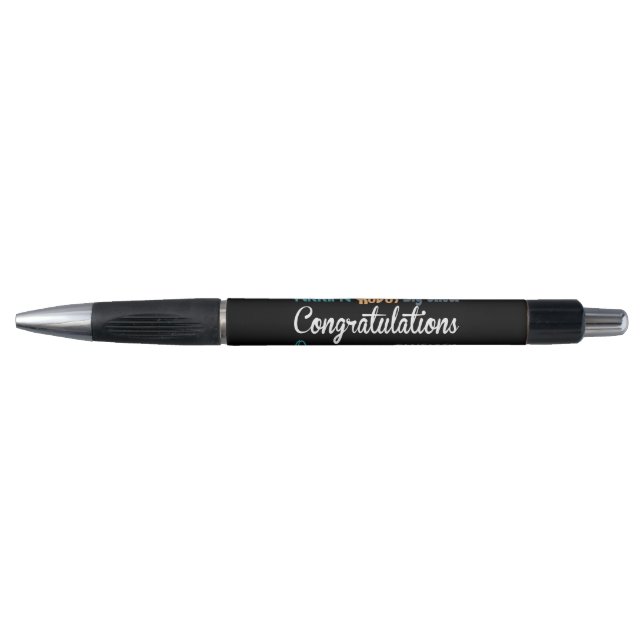 Congratulationis Job Well Done Typography Pen (Front)