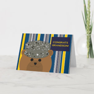 Congratulations Air Force Grandson Card