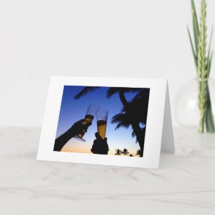 CONGRATULATIONS AND CHEERS FOR A SPECIAL OCCASION CARD