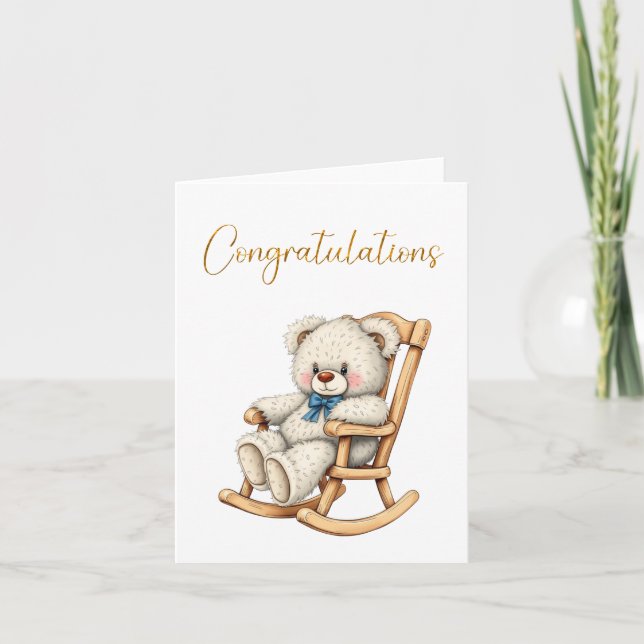 Congratulations Baby Card (Front)